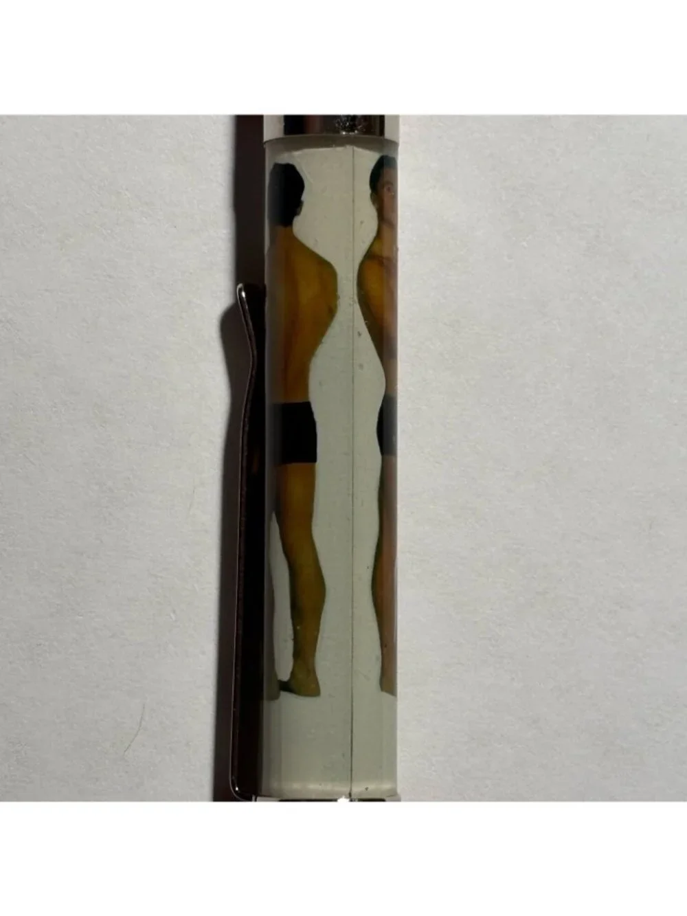 Male Stripper Floaty Pen Nude Model Naked Man Nudie Collectible Vintage Strip